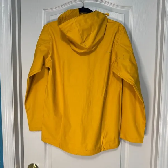 Helly‎ Hansen Regular XS/TP Womans Moss Waterproof Rain Jacket Yellow Fisherman