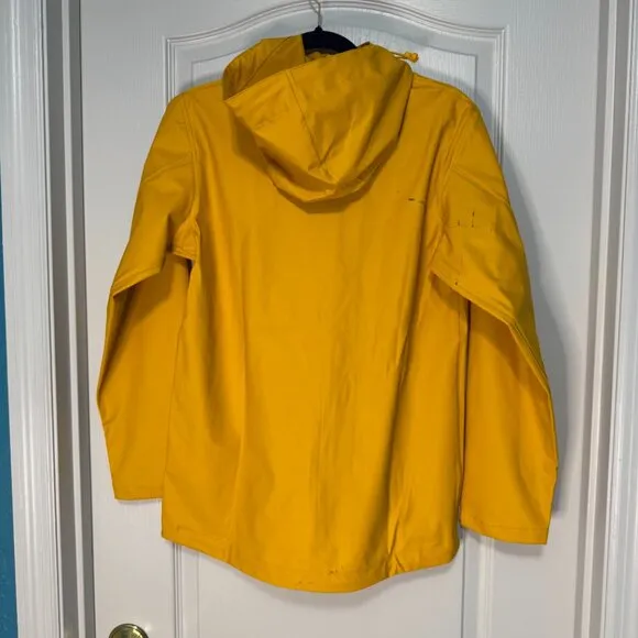 Helly‎ Hansen Regular XS/TP Womans Moss Waterproof Rain Jacket Yellow Fisherman