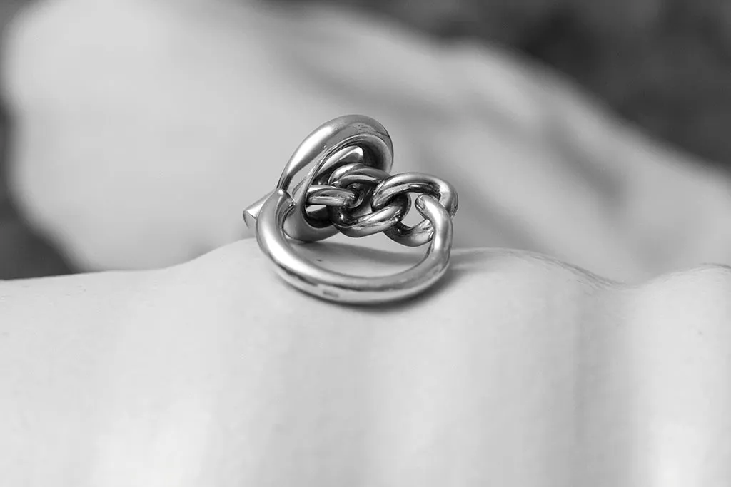 Hermès Sterling Silver Ring