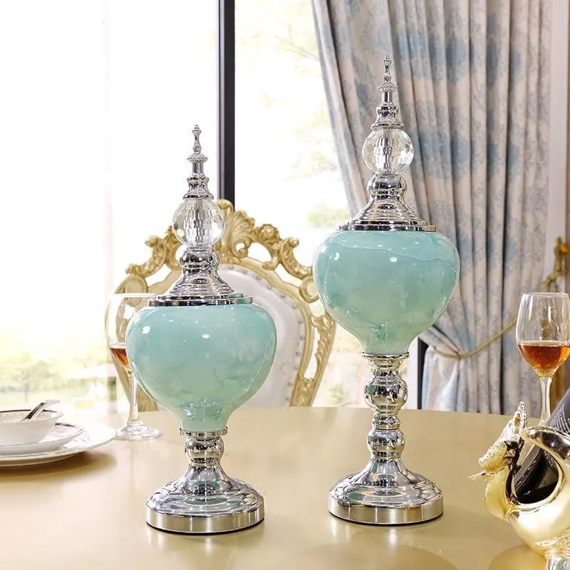High-end Ceramic Tabletop Decorative Centerpiece