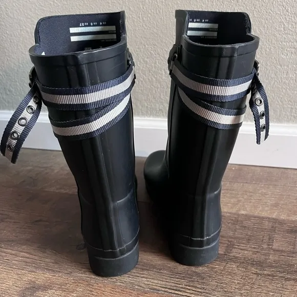 Hunter original black rain boot women’s size 6