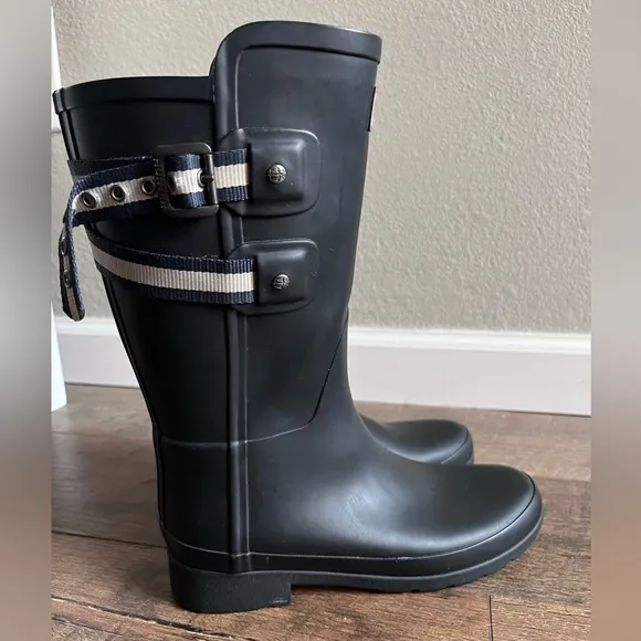 Hunter original black rain boot women’s size 6