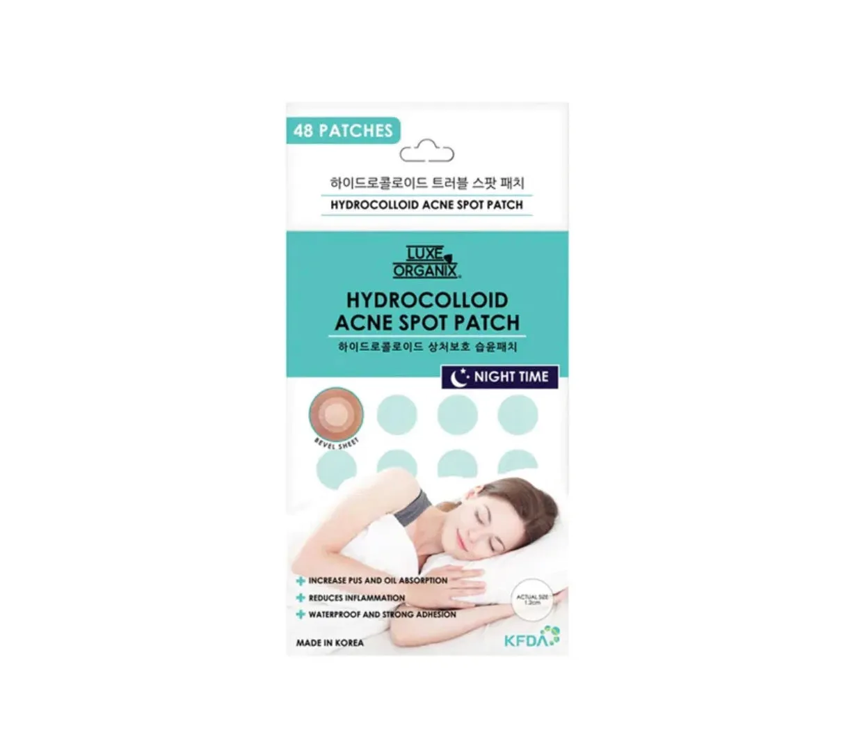 Hydrocolloid Acne Patch Night Time