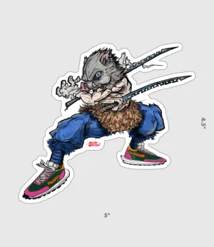 Inosuke Hashibira Sticker