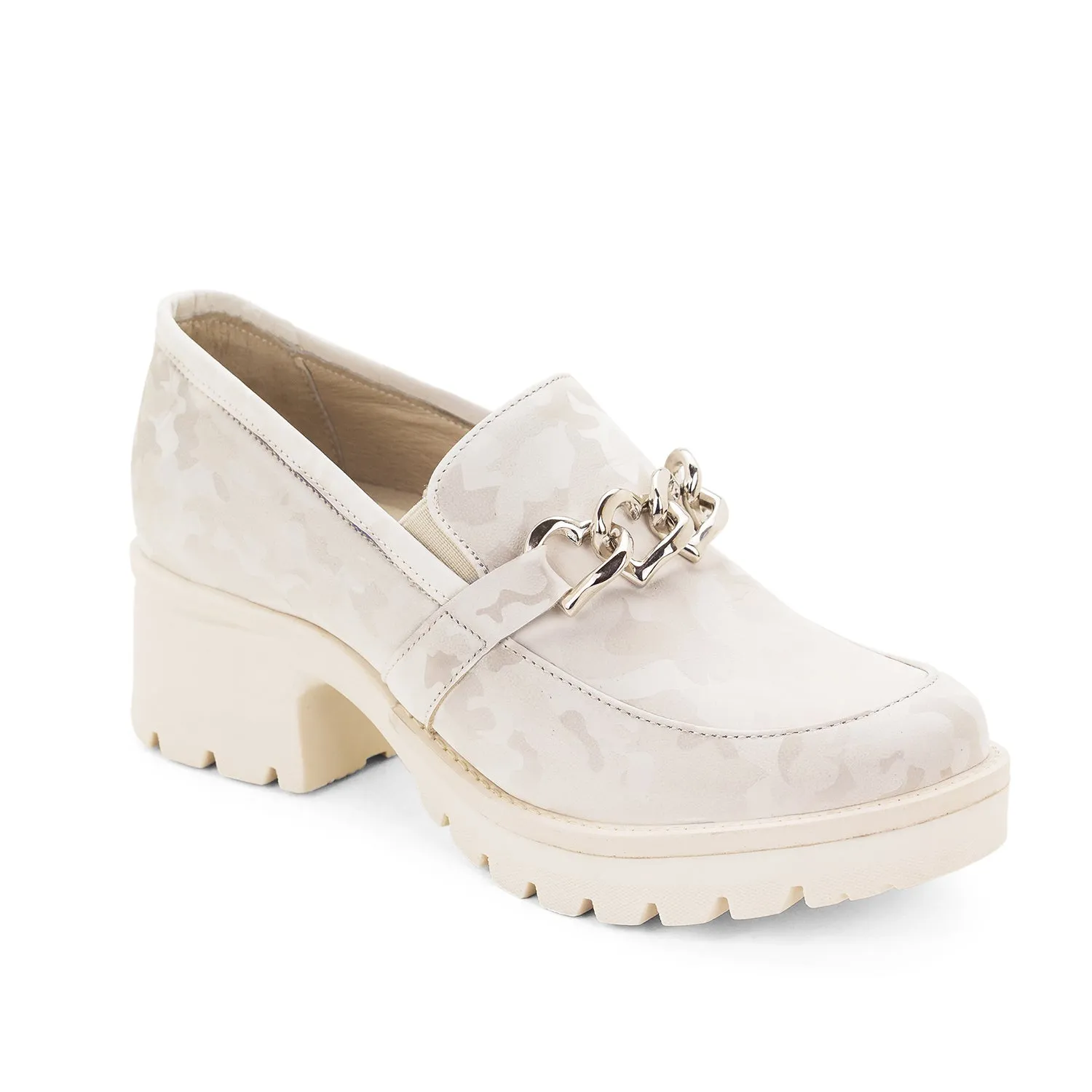 Kella Leather Platform Loafers