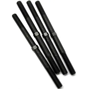L11046 1/5 Track Rod Pulling Arm Center M6 6mm thread Linkage x 4 85mm Long