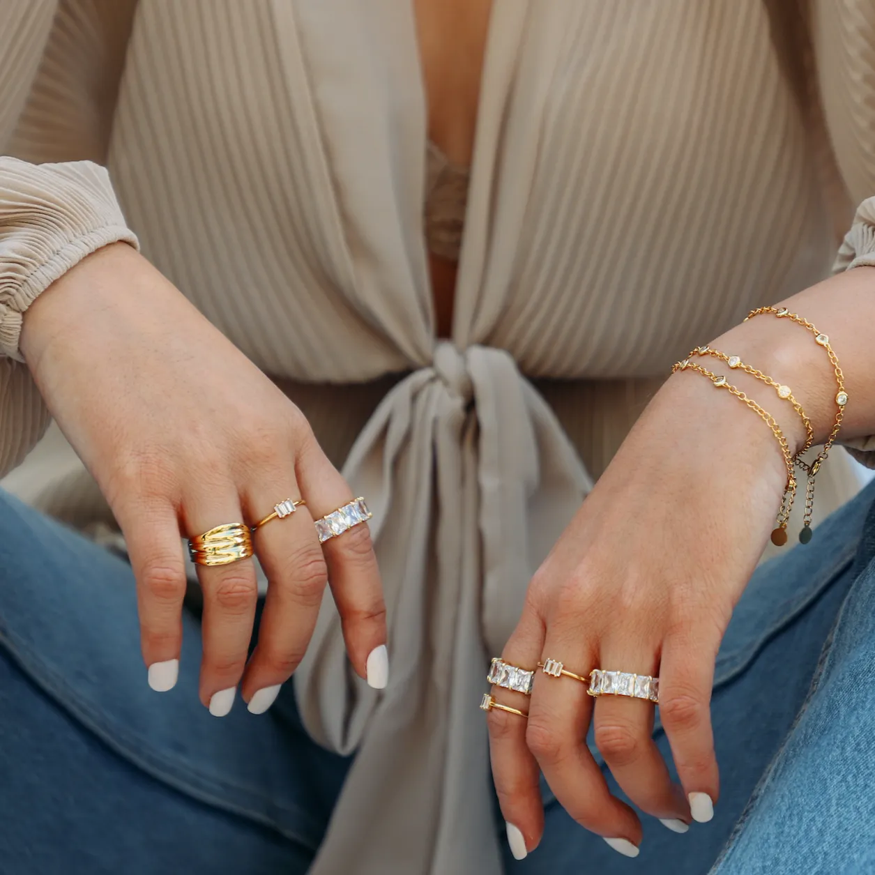 Lennox Hammered Ring