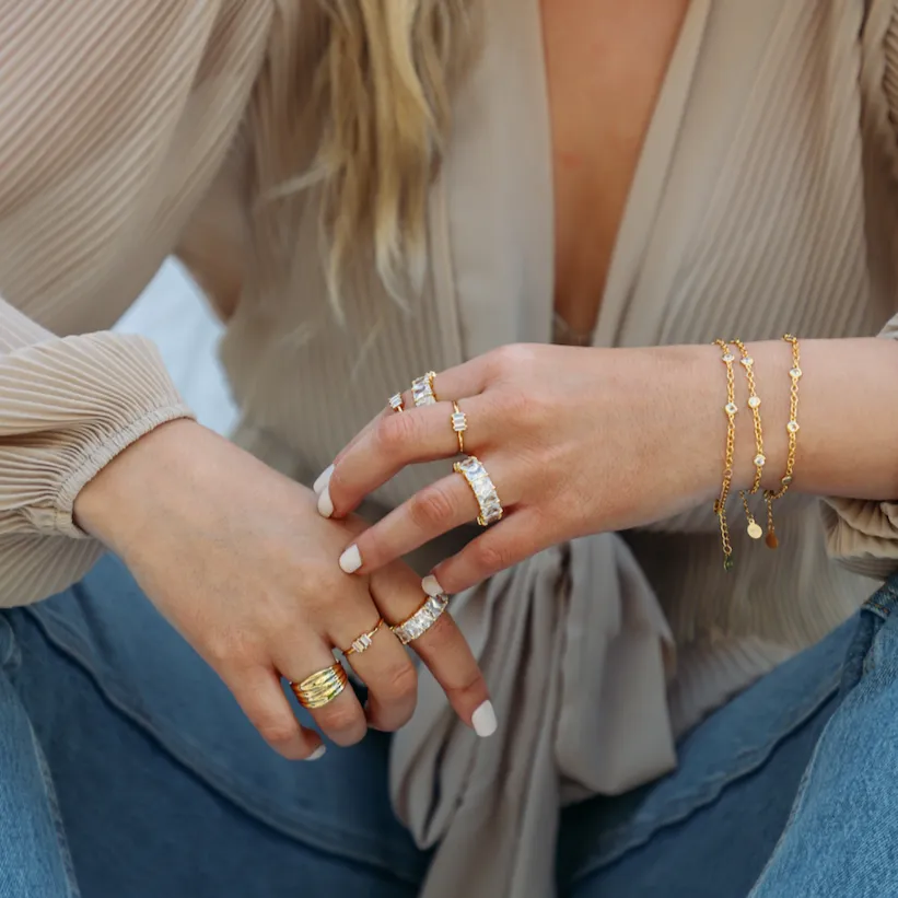 Lennox Hammered Ring