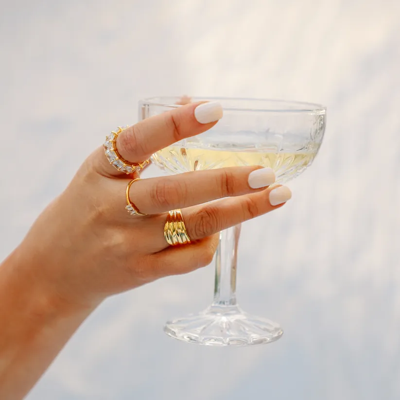 Lennox Hammered Ring