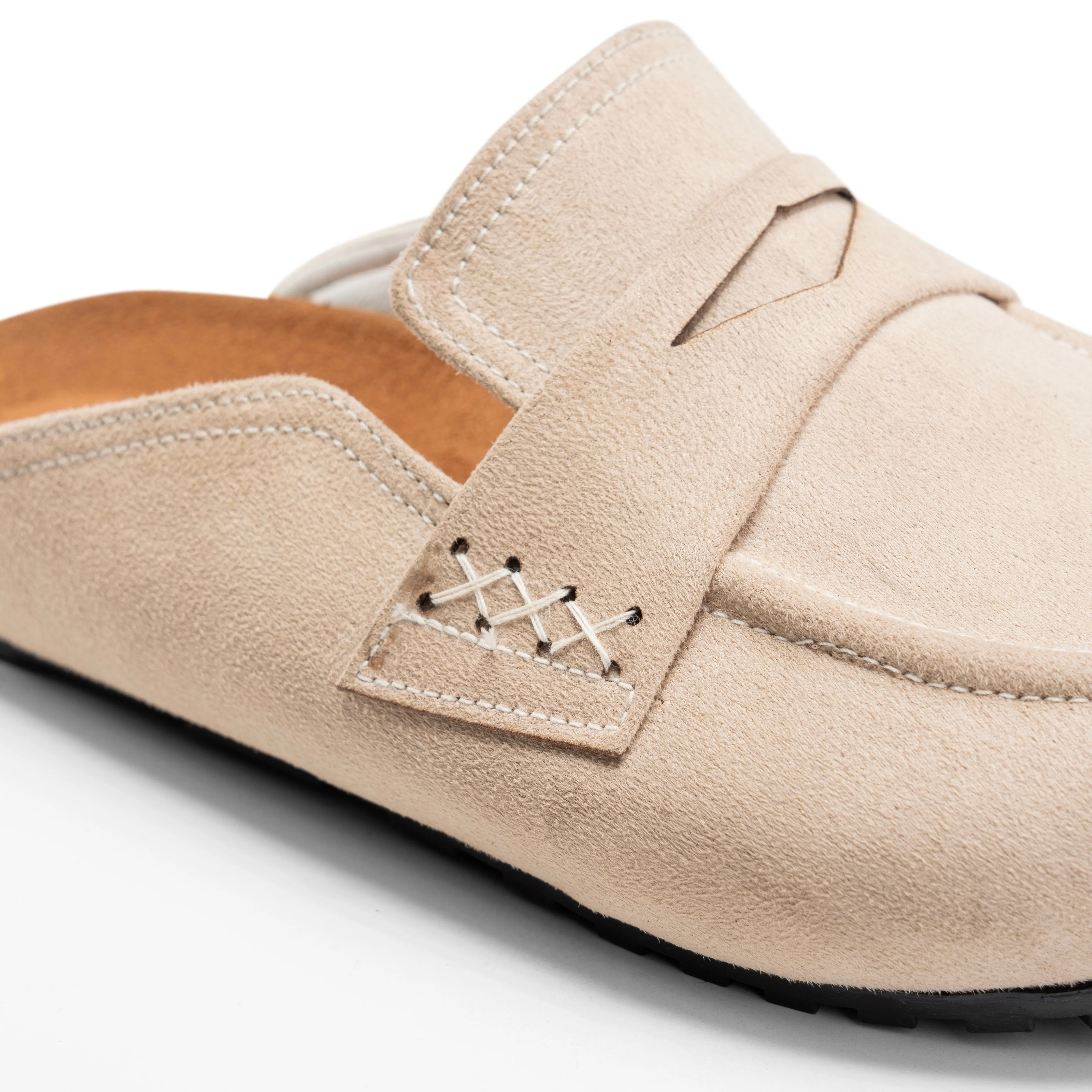 Leopard Luxe Clogs - Beige