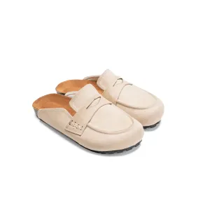 Leopard Luxe Clogs - Beige