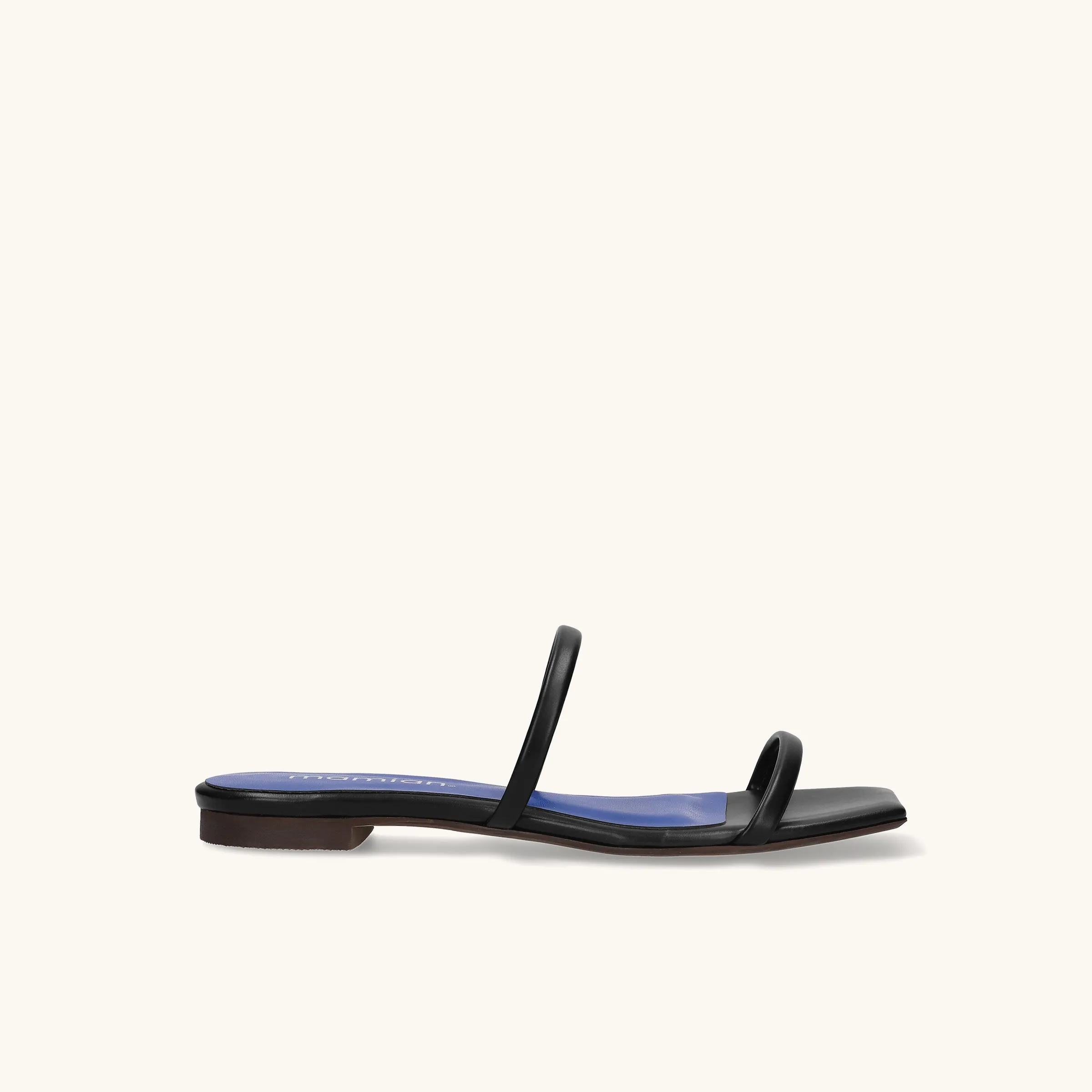 Limited special price 2,990 yen: Cord strap flat sandals (m10bn03) black