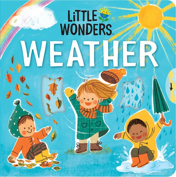 Little Wonders Weather Flap Board Book