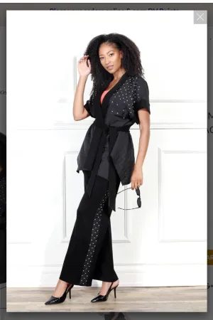Luxe Moda LM-427 2PC Kimono & Pant Set