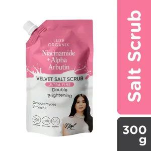 LUXE ORGANIX Alpha Arbutin Spa Salt 300g