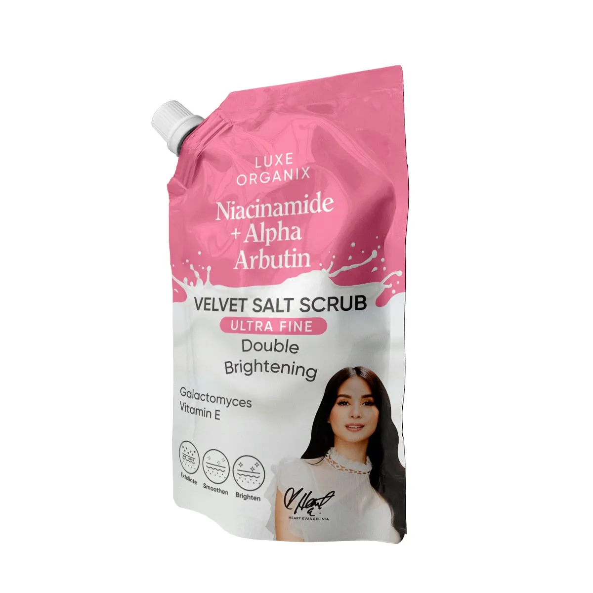 LUXE ORGANIX Alpha Arbutin Spa Salt 300g