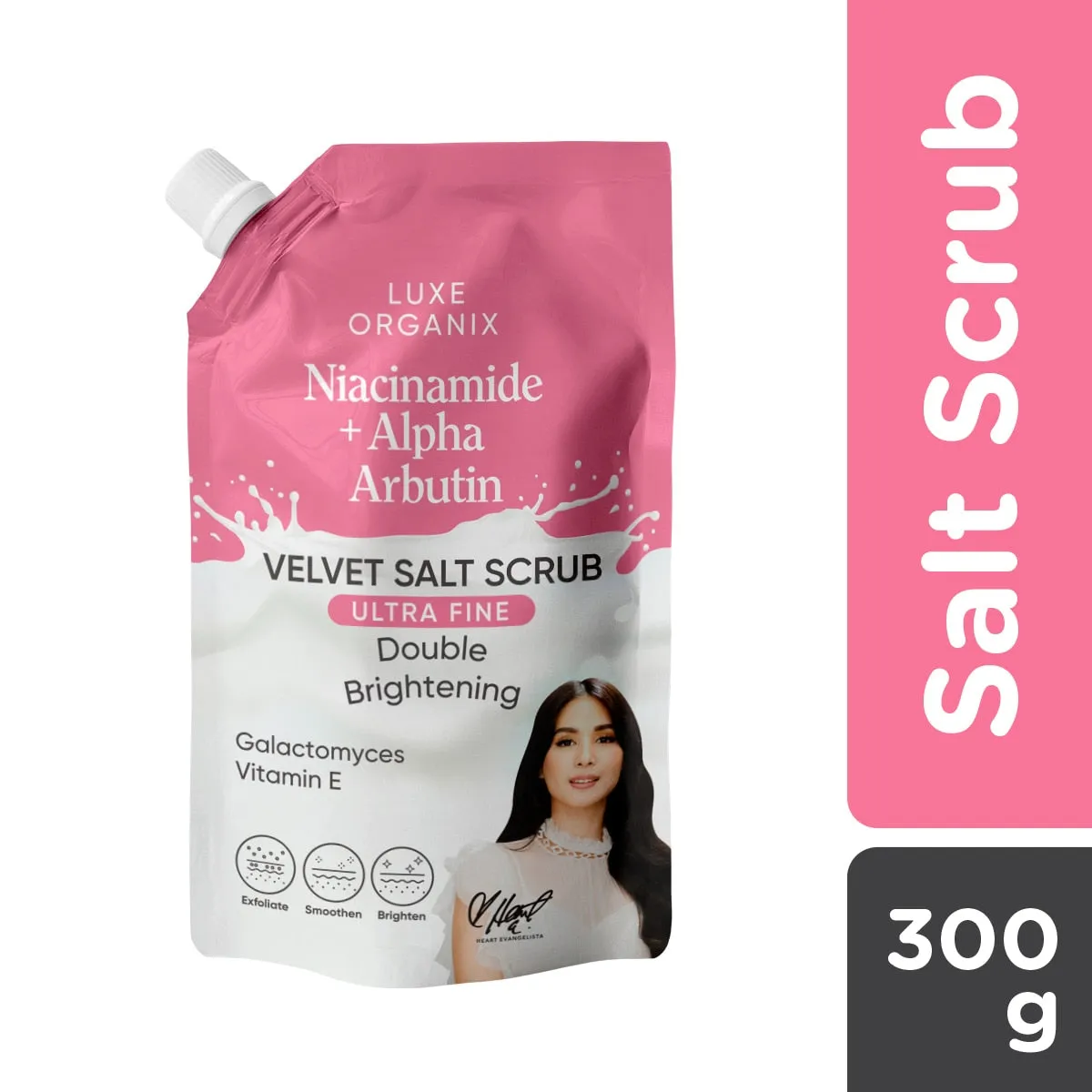 LUXE ORGANIX Alpha Arbutin Spa Salt 300g