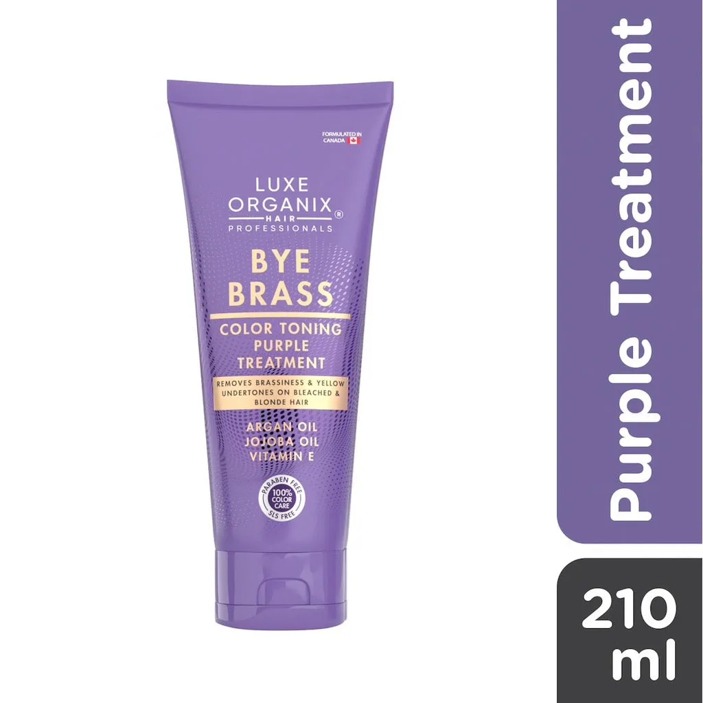 LUXE ORGANIX  Bye Brass Purple Conditioner 210 ml