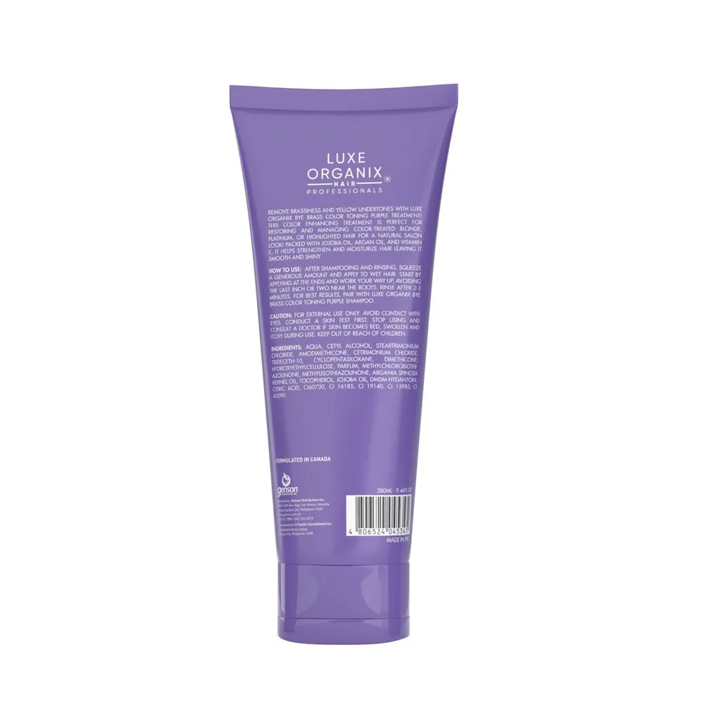 LUXE ORGANIX  Bye Brass Purple Conditioner 210 ml