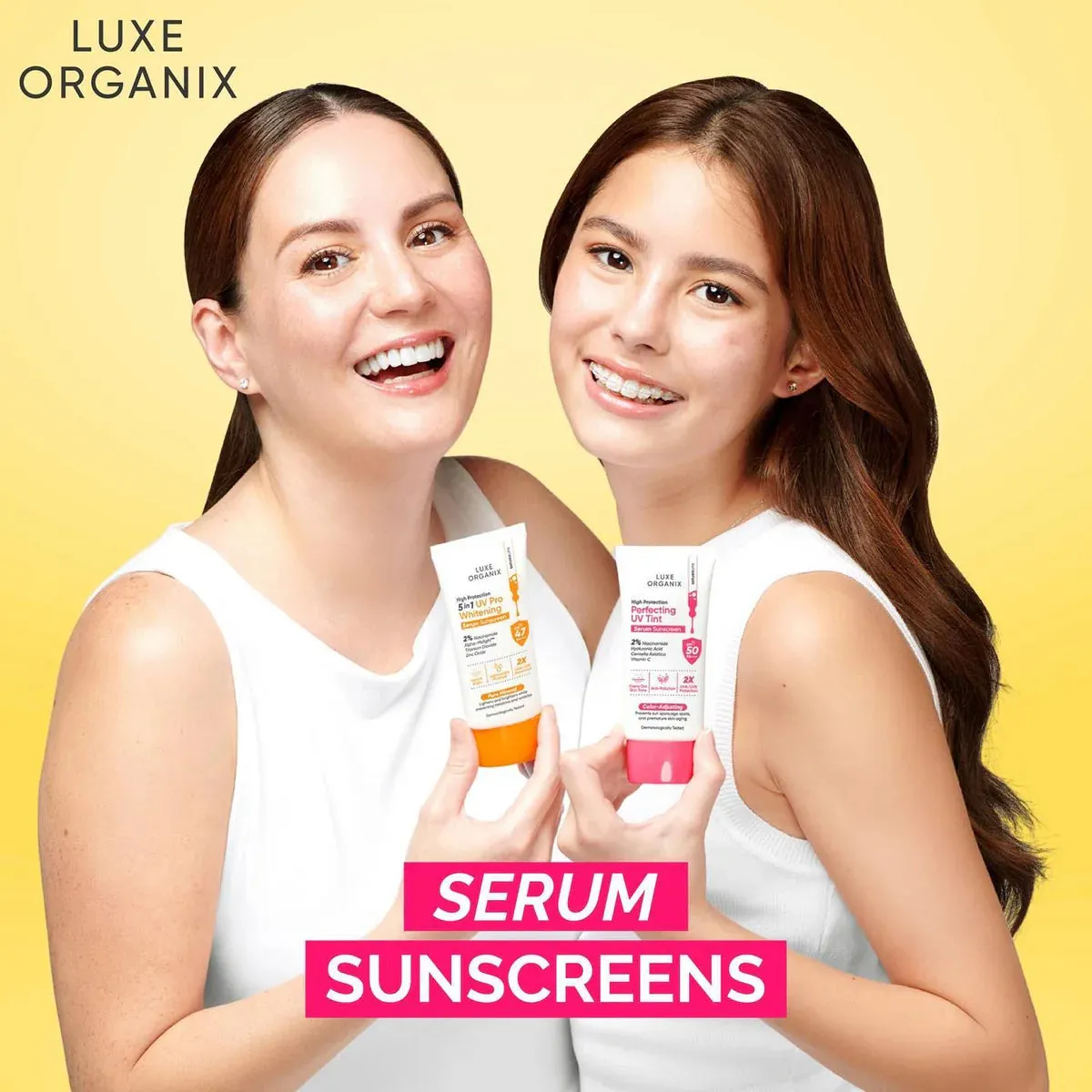 Luxe Organix High protection 5in1 UV Pro Whitening Serum Sunscreen 40ml