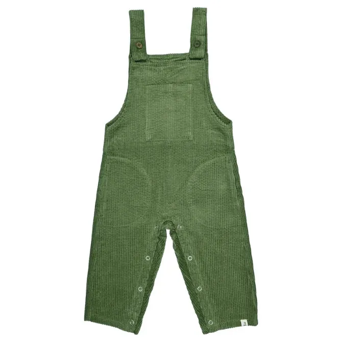 Me & Henry Galleon Chunkycord Overalls (Sage)