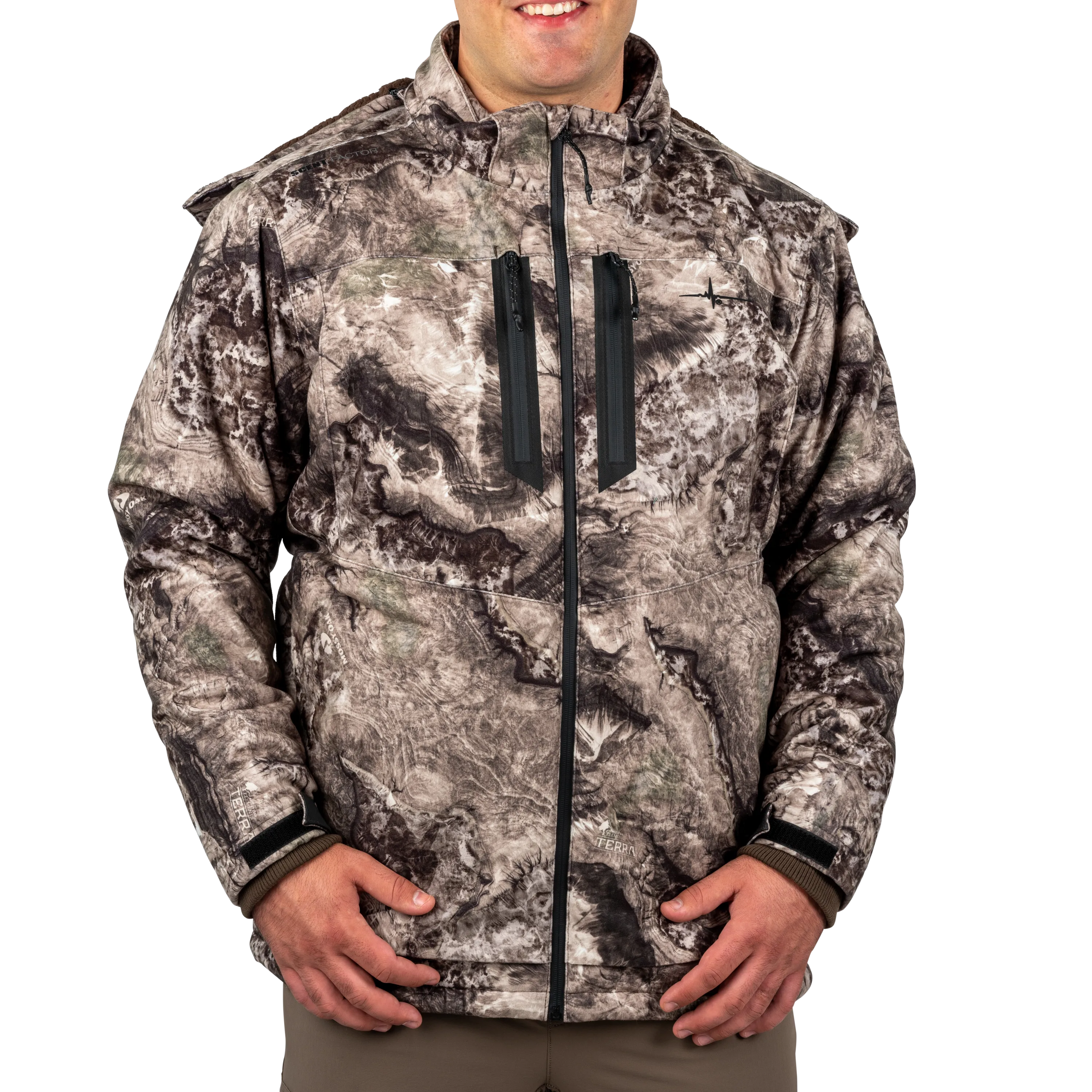 Men’s Shadow Series Waterproof Insulated Hooded Jacket