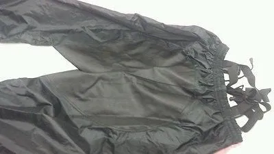 MOTORCYCLE BLK/PINK WOMEN'S RAIN GEAR WATERPROF LIGHTWEIGHT REFLECTIVE W/HUDDY