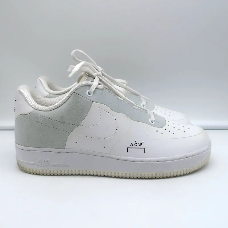 Nike Air Force 1 A-Cold-Wall Sneakers White Size 8 B06924-100