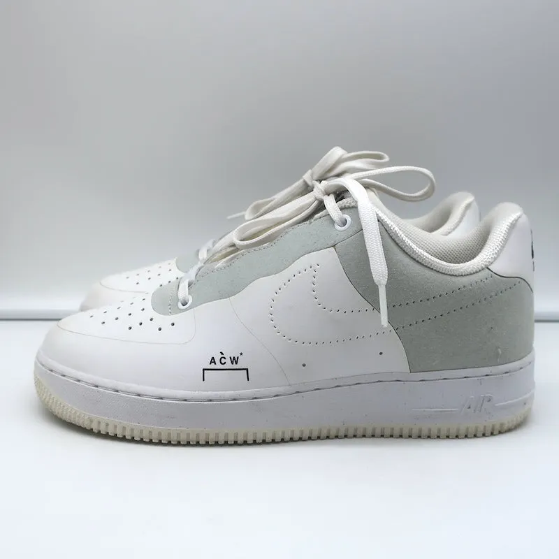 Nike Air Force 1 A-Cold-Wall Sneakers White Size 8 B06924-100