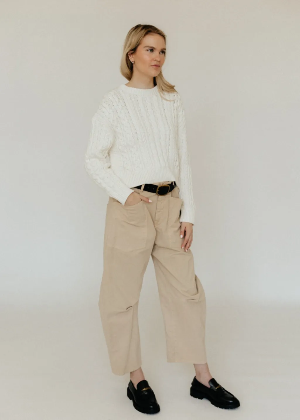 Nili Lotan Shon Pant in Sandstone