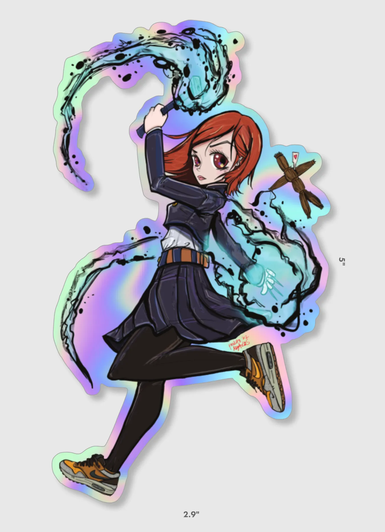 Nobara Kugisaki Holo Sticker