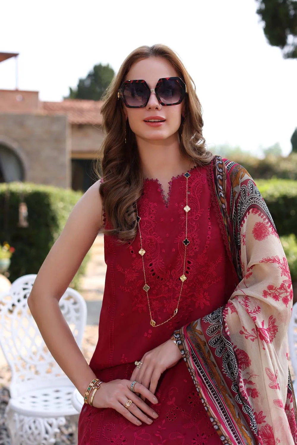 Noor Eid Luxe Printkari'24 by Saadia Asad | D11