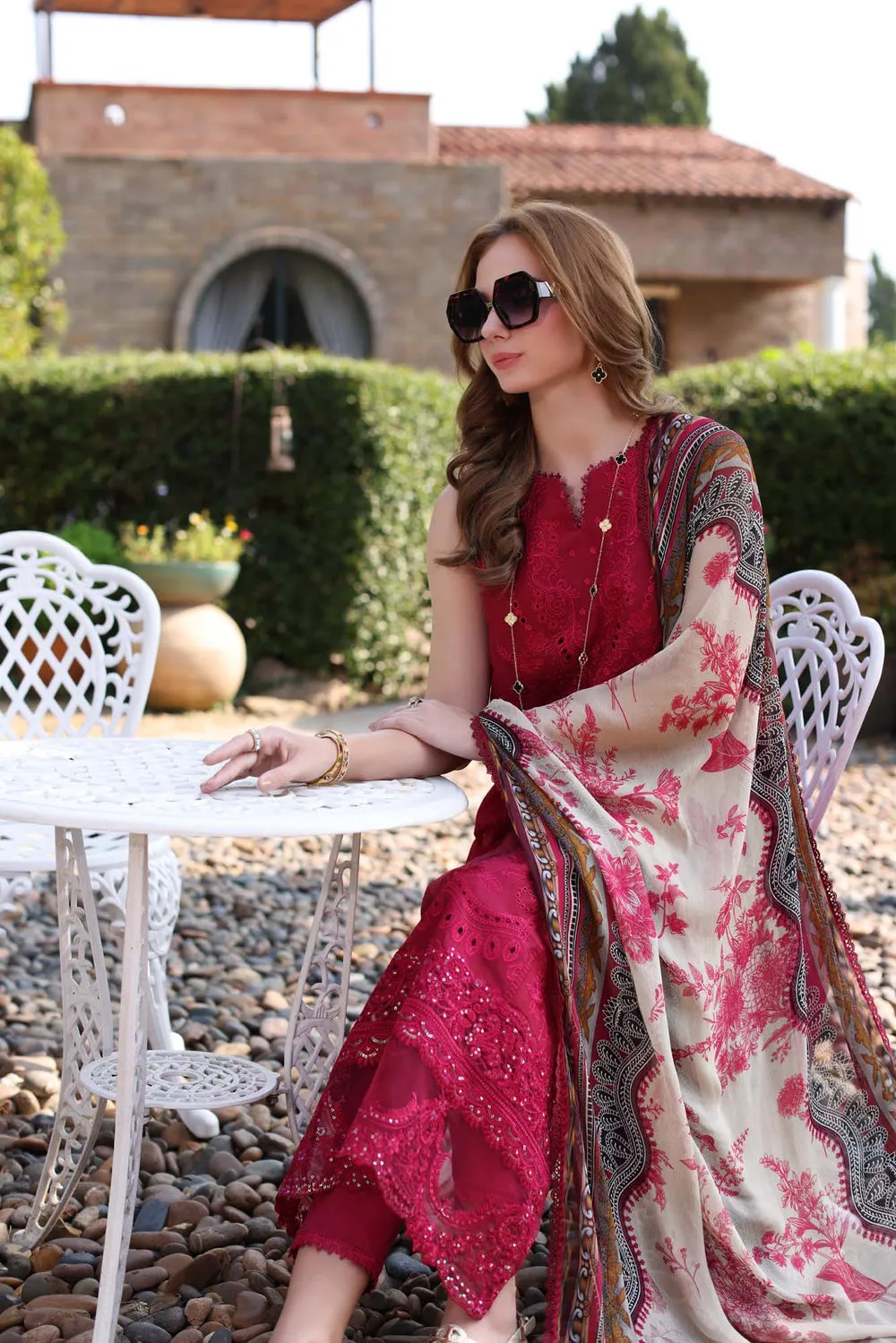 Noor Eid Luxe Printkari'24 by Saadia Asad | D11