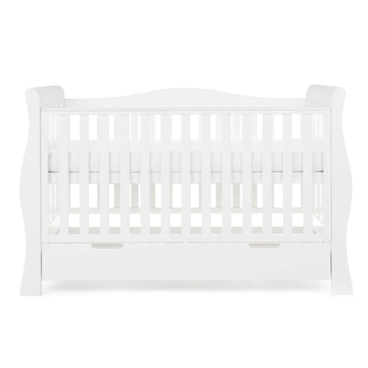 Obaby Stamford Luxe Sleigh Cot Bed