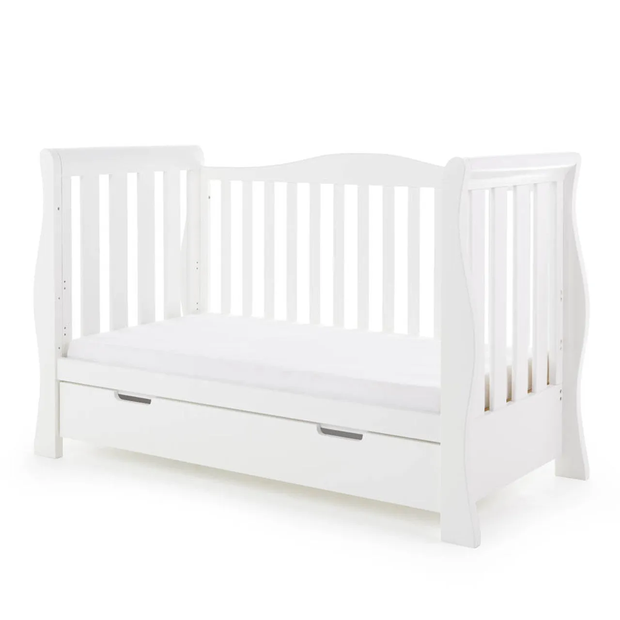 Obaby Stamford Luxe Sleigh Cot Bed