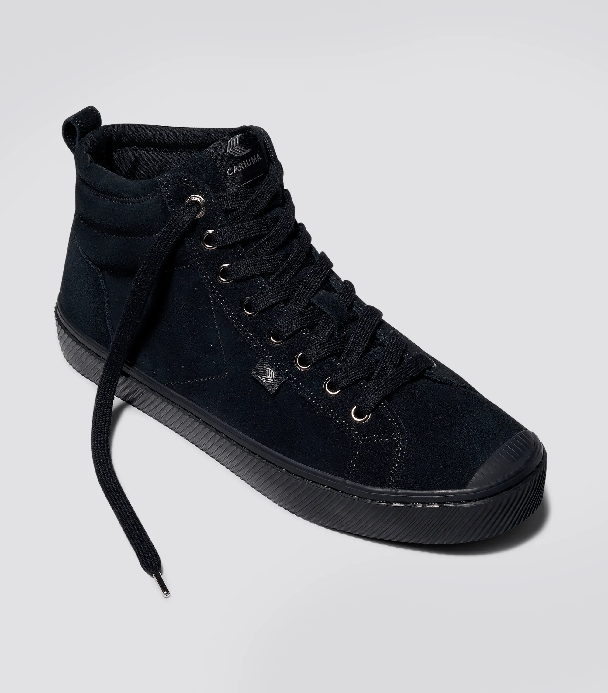 OCA High All Black Suede Sneaker Men