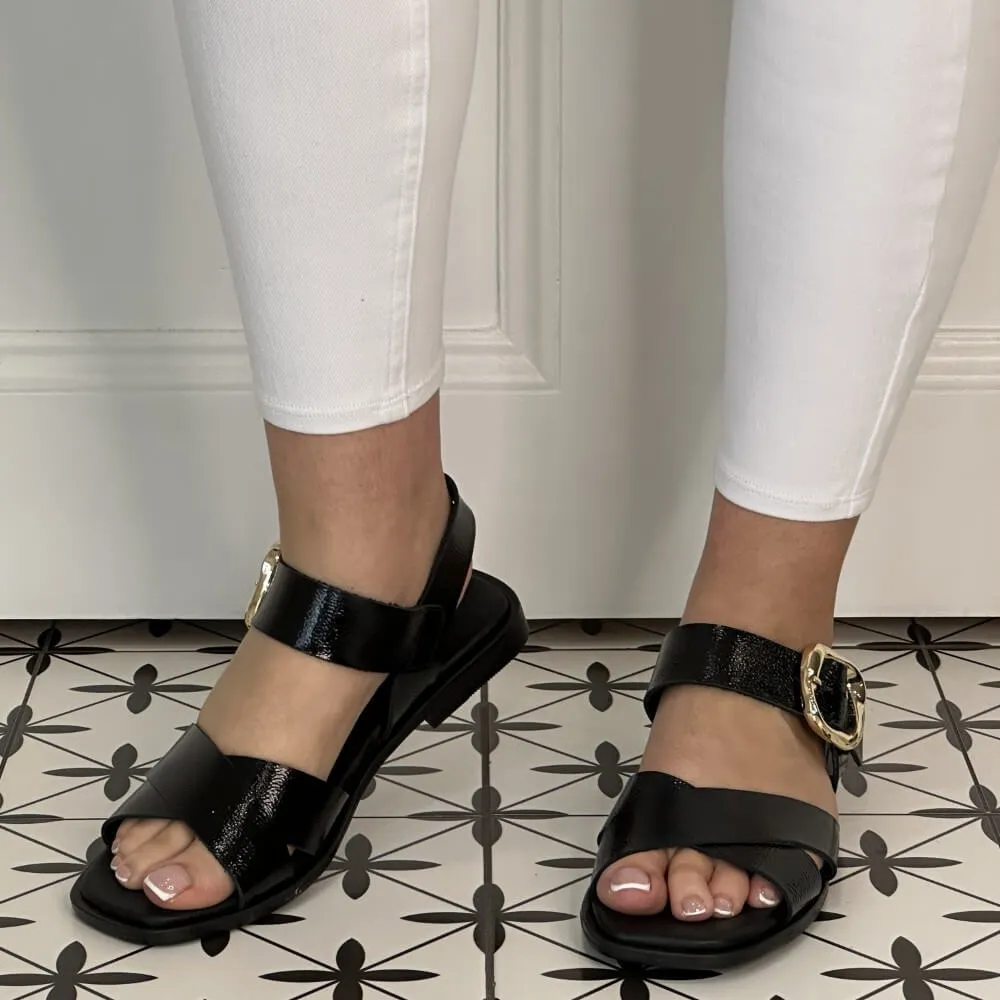 Oh! My Sandals 5583-BLACK