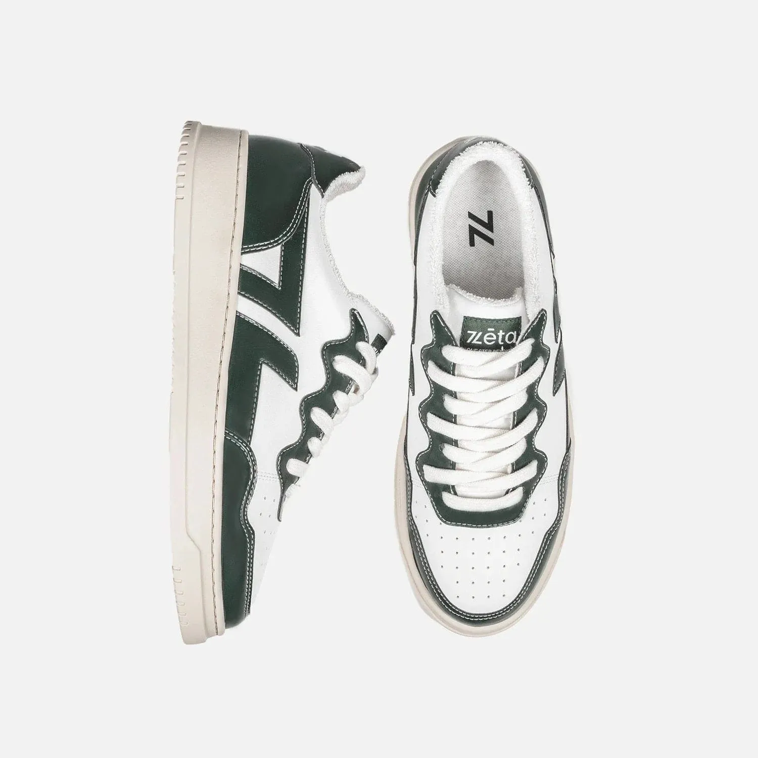 Olea Unisex Recycled Vegan Olive Leather Sneakers | Green