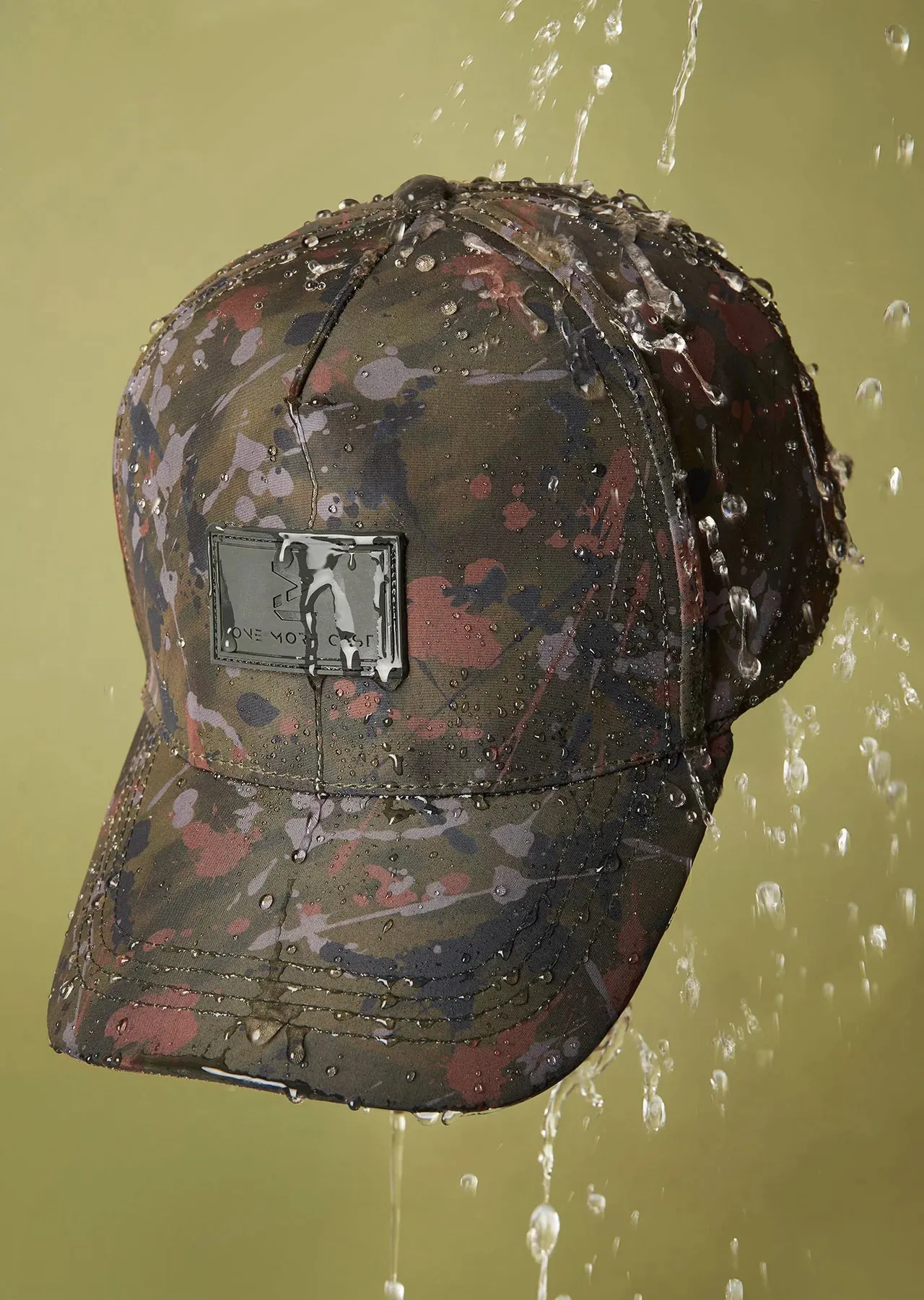 ONE MORE CAST AMUR SPLASH CAMO SNAPBACK CAP