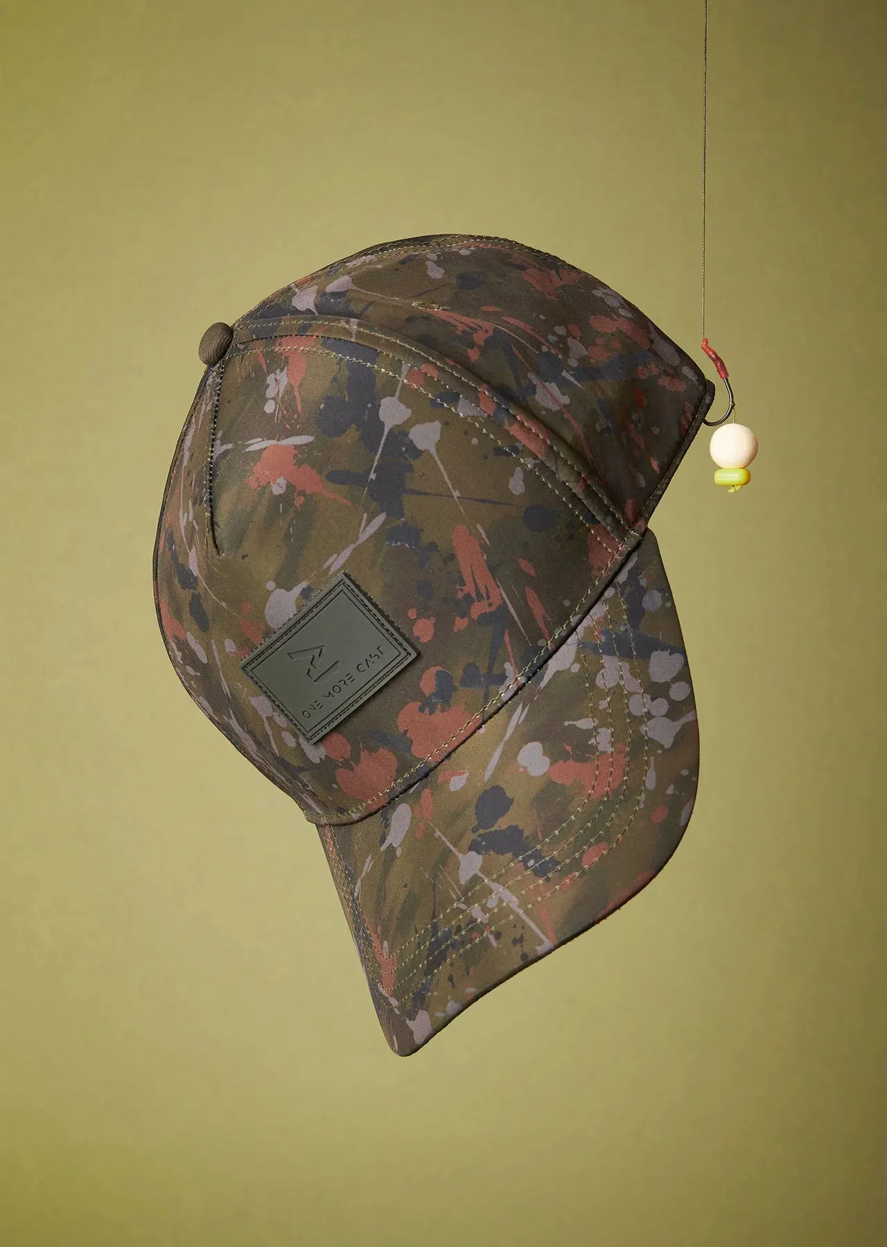 ONE MORE CAST AMUR SPLASH CAMO SNAPBACK CAP