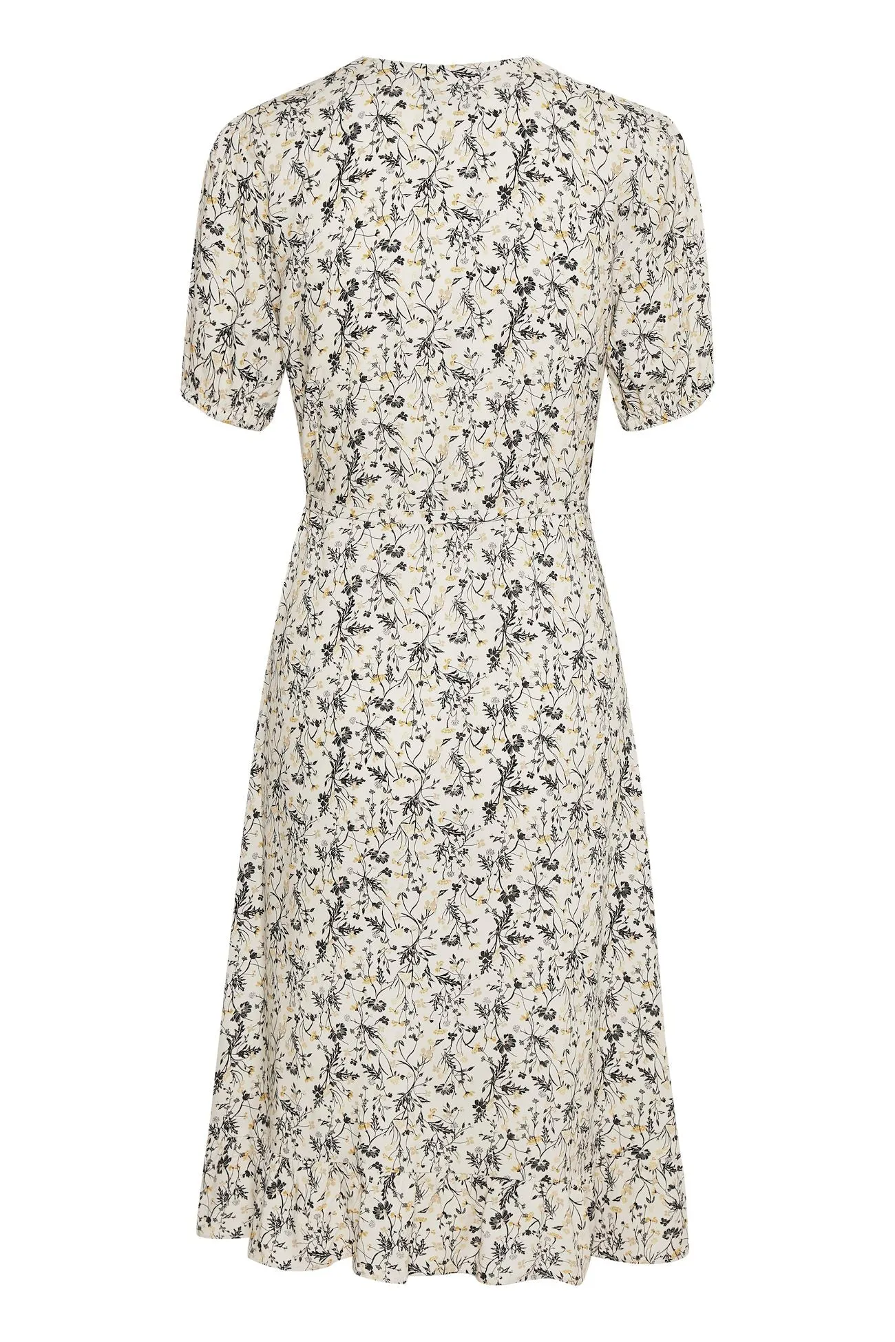 Part Two Claire Dress (Neutral Botanical Print) - FINAL SALE