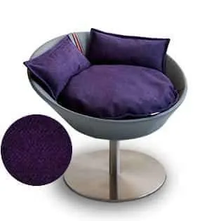 Pet Interiors Cosmo Faux Leather Deluxe Cat Bed