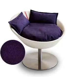 Pet Interiors Cosmo Faux Leather Deluxe Cat Bed