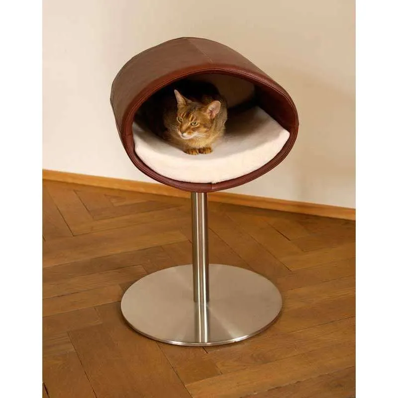 Pet Interiors Rondo Leatherette Cat Bed Stand