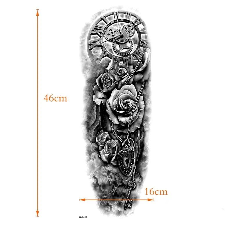"MECHANICAL" Tatouage Éphémère Waterproof - URB1™