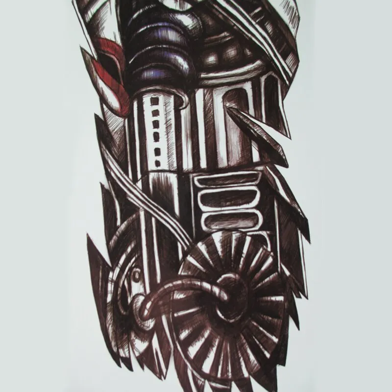 "ROBOT" Tatouage Manchette Éphémère Waterproof - URB1™