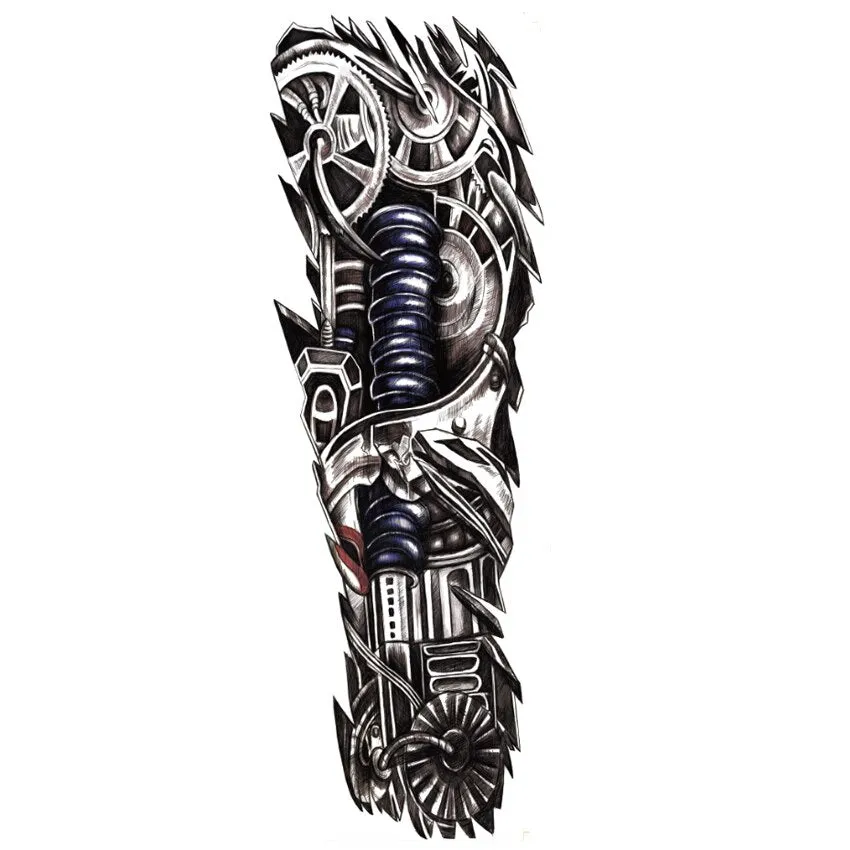 "ROBOT" Tatouage Manchette Éphémère Waterproof - URB1™
