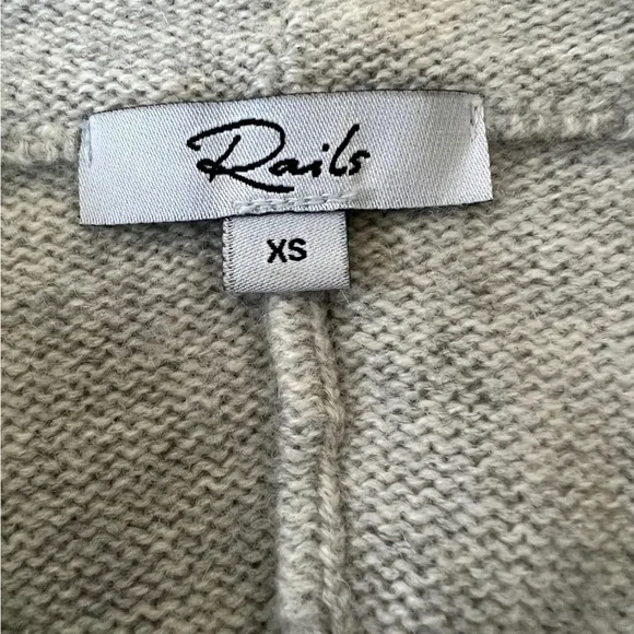 Rails Joanna Cashmere Wool Blend Sweater in Grey