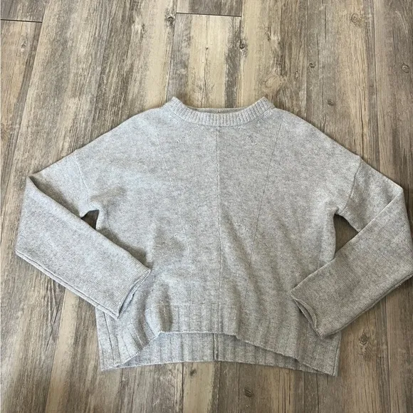 Rails Joanna Cashmere Wool Blend Sweater in Grey