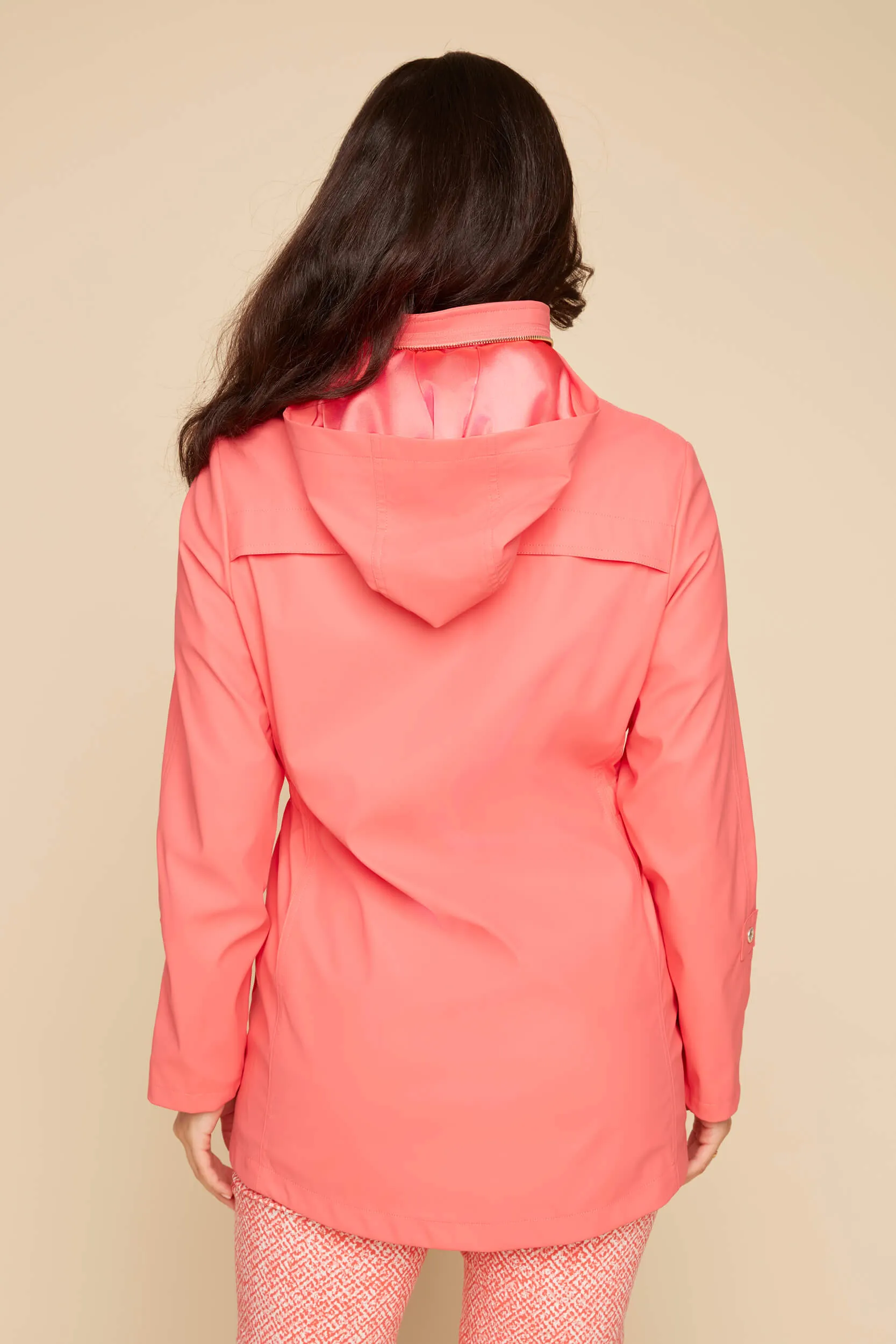 Raincoat in Corally